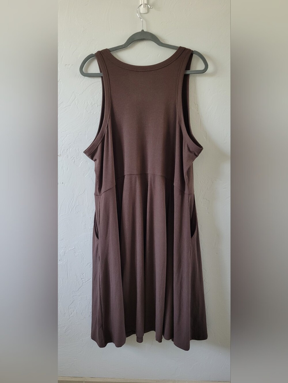 Torrid Super Soft Dress Brown Size 4 Plus Size Casual Lounge Boho Coastal - Picture 2 of 7